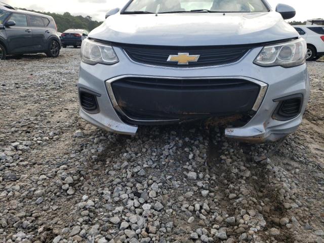 1G1JB5SH2H4175202 - 2017 CHEVROLET SONIC LS 蓝色 照片 9