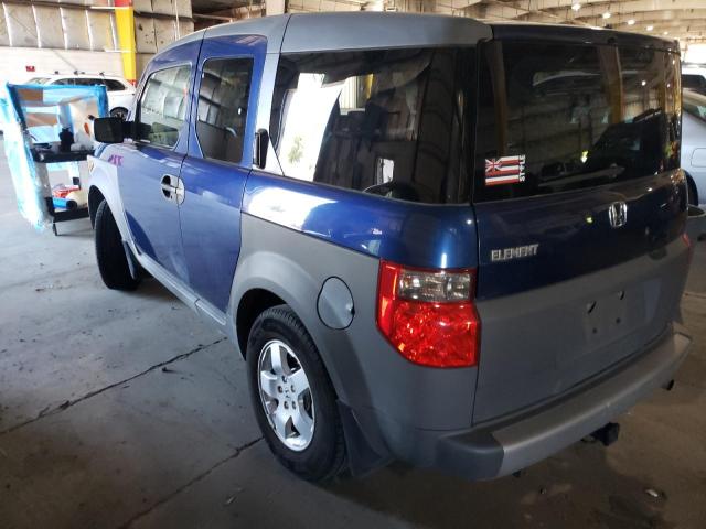 5J6YH28253L009836 - 2003 HONDA ELEMENT DX BLUE photo 3