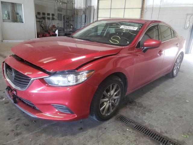 JM1GJ1U63F1167343 - 2015 MAZDA 6 SPORT RED photo 2