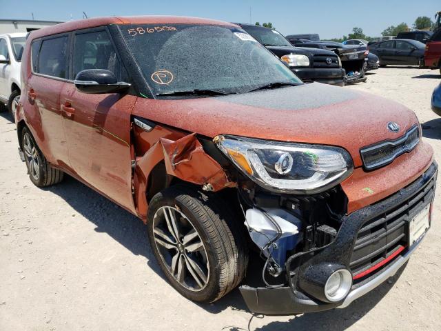 KNDJX3AA1J7586502 - 2018 KIA SOUL ! ORANGE photo 1