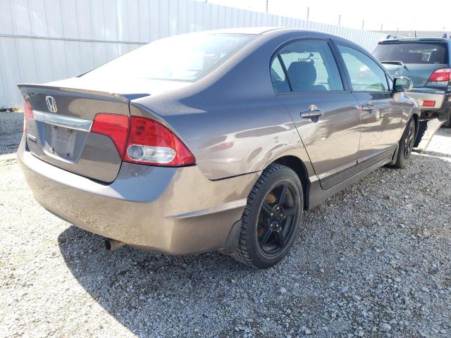 2HGFA16609H021417 - 2009 HONDA CIVIC LX-S Grafit foto 4