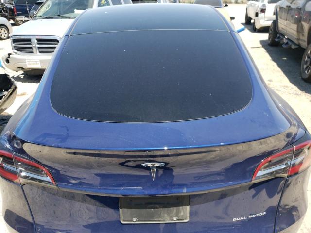 5YJYGAEE0MF280602 - 2021 TESLA MODEL Y BLUE photo 9