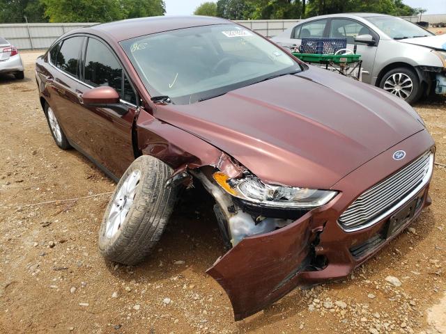 3FA6P0G79GR258221 - 2016 FORD FUSION RED photo 9