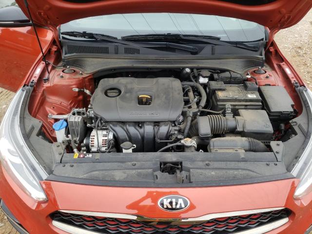 3KPF34AD0ME297083 - 2021 KIA FORTE GT L ORANGE photo 7