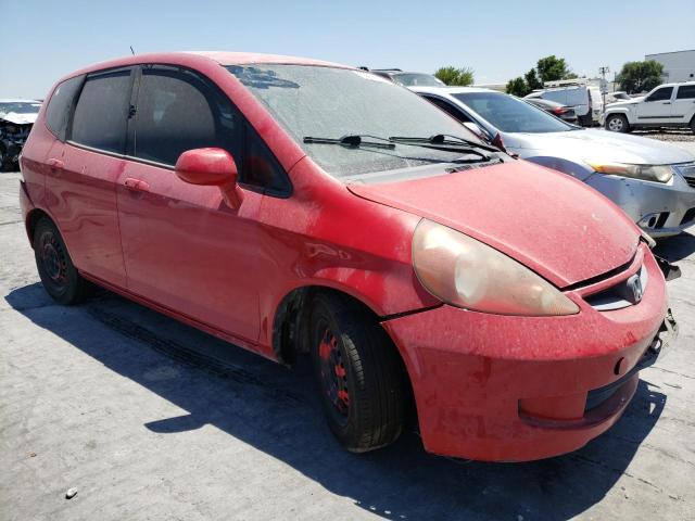 JHMGD37427S002889 - 2007 HONDA FIT RED photo 1