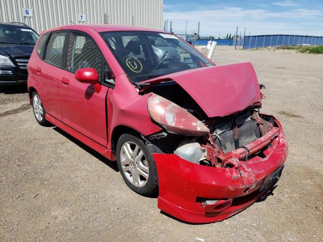 JHMGD38617S806469 - 2007 HONDA FIT S 红色 照片 1