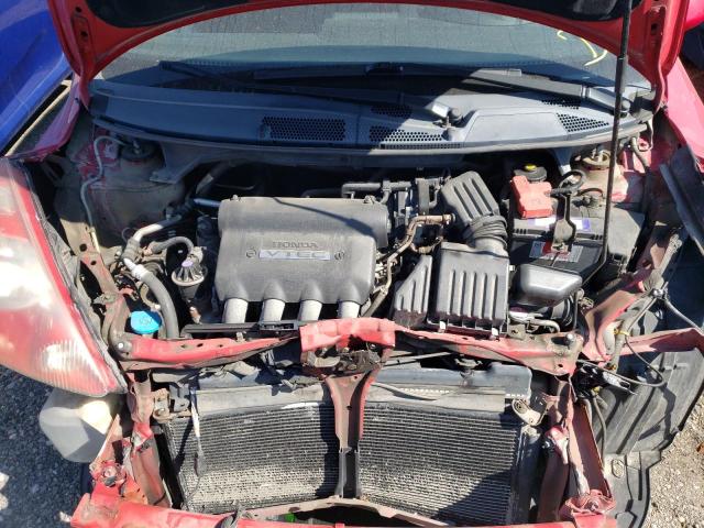 JHMGD38617S806469 - 2007 HONDA FIT S 红色 照片 7