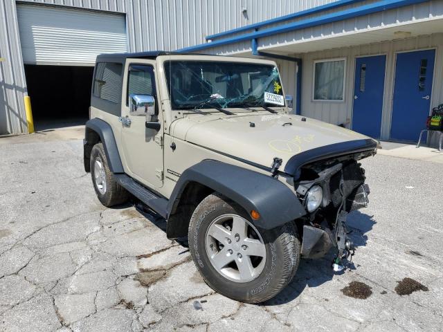 1C4AJWAG5JL831297 - 2018 JEEP WRANGLER S TAN photo 1