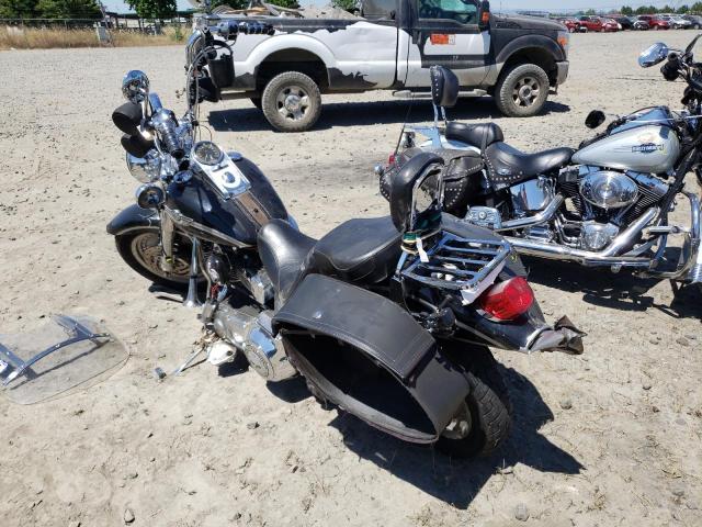 1HD1BXB323Y106579 - 2003 HARLEY-DAVIDSON FLSTFI BLACK photo 3