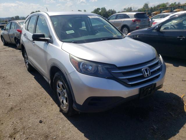 2HKRM3H38DH504798 - 2013 HONDA CR-V LX SILVER photo 1