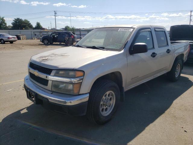 1GCCS138558244010 - 2005 CHEVROLET COLORADO SILVER photo 2