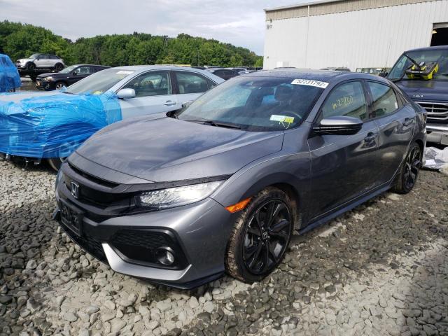 SHHFK7H94JU416554 - 2018 HONDA CIVIC SPOR CHARCOAL photo 2