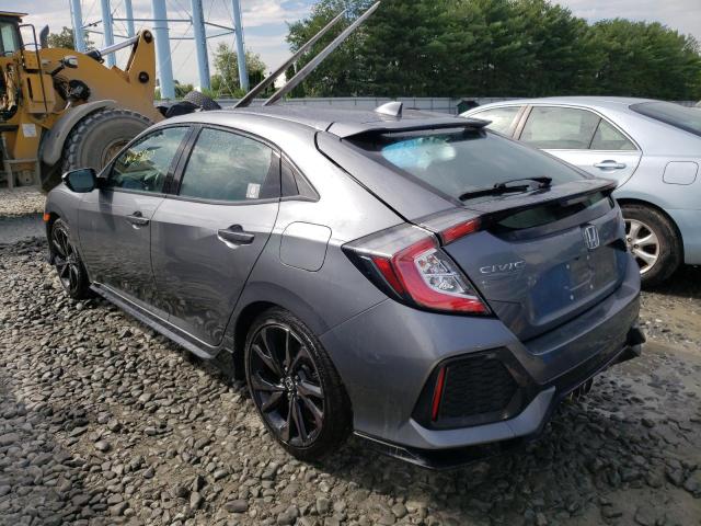 SHHFK7H94JU416554 - 2018 HONDA CIVIC SPOR CHARCOAL photo 3