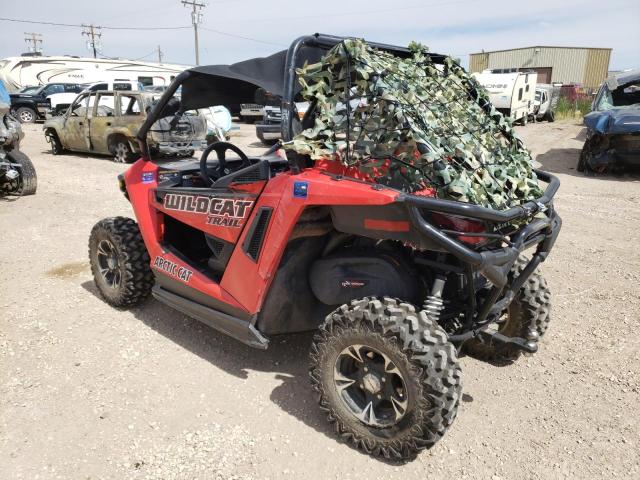 4UF14MPV8ET316052 - 2014 ARCTIC CAT WILDCAT RED photo 3