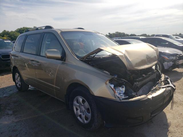 KNDMB133396277100 - 2009 KIA SEDONA BEIGE photo 1