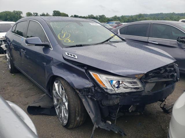 1G4GF5G36EF305402 - 2014 BUICK LACROSSE T BLUE photo 1
