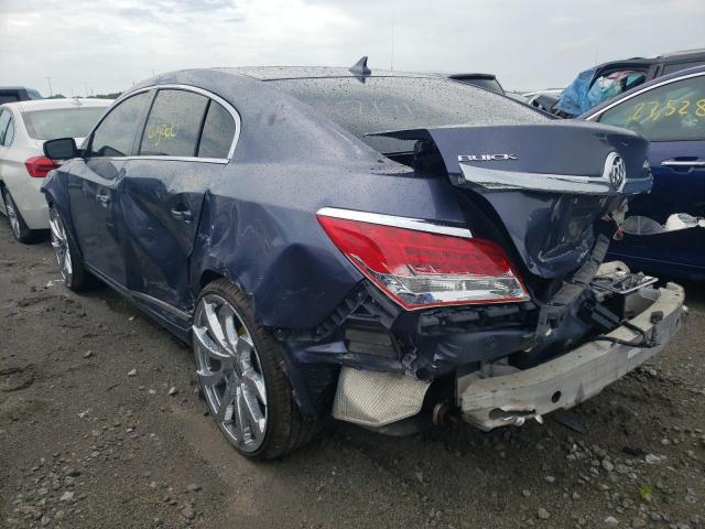 1G4GF5G36EF305402 - 2014 BUICK LACROSSE T BLUE photo 3