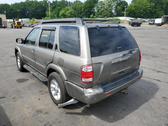 JN8DR09Y73W802468 - 2003 NISSAN PATHFINDER GRAY photo 3