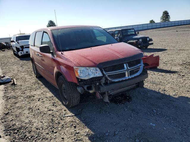 2C4RDGBG9DR532521 - 2013 DODGE GRAND CARA RED photo 1