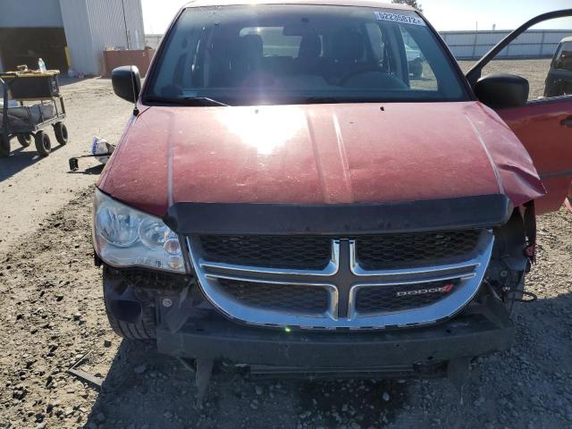 2C4RDGBG9DR532521 - 2013 DODGE GRAND CARA RED photo 7