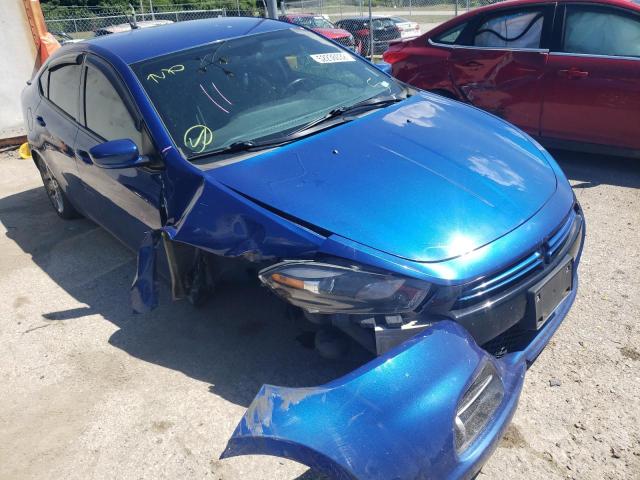 1C3CDFBH1DD134543 - 2013 DODGE DART BLUE photo 1