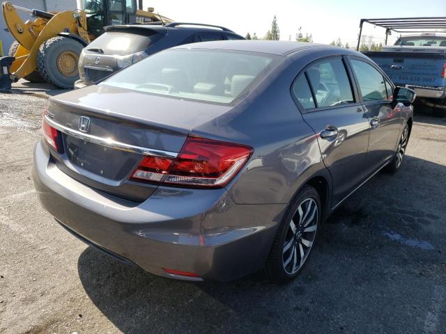 19XFB2F9XEE231038 - 2014 HONDA CIVIC EXL Boz foto 4