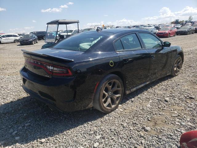 2C3CDXHG4KH690477 - 2019 DODGE CHARGER GT BLACK photo 4