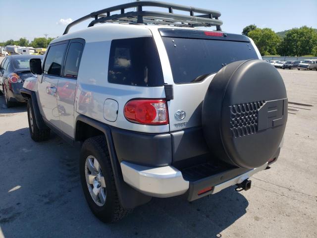 JTEBU11F870078974 - 2007 TOYOTA FJ CRUISER SILVER photo 3