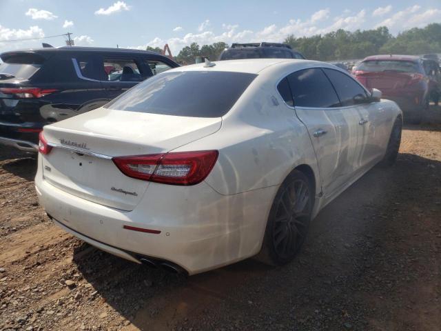 ZAM56YRL6J1281180 - 2018 MASERATI QUATTROPOR WHITE photo 4