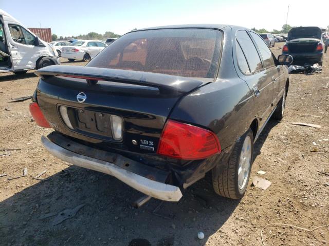 3N1CB51D76L618677 - 2006 NISSAN SENTRA BLACK photo 4