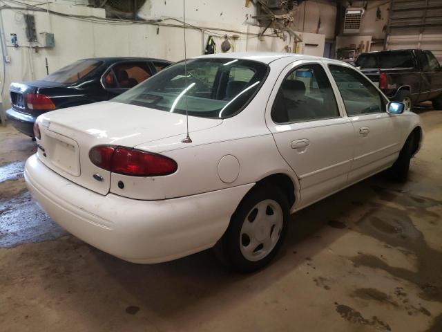 3FALP6534TM139585 - 1996 FORD CONTOUR GL WHITE photo 4