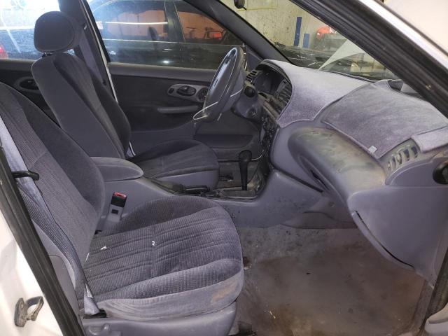 3FALP6534TM139585 - 1996 FORD CONTOUR GL WHITE photo 5