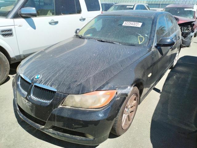 WBAVB13556KX42823 - 2006 BMW 3 SERIES BLACK photo 2
