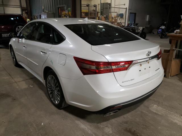 4T1BK1EB9GU231223 - 2016 TOYOTA AVALON XLE WHITE photo 3