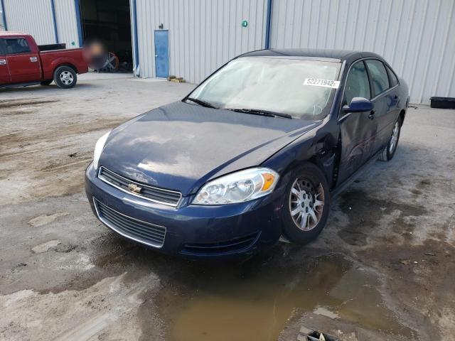 2G1WD5EM6B1240550 - 2011 CHEVROLET IMPALA POL BLUE photo 2