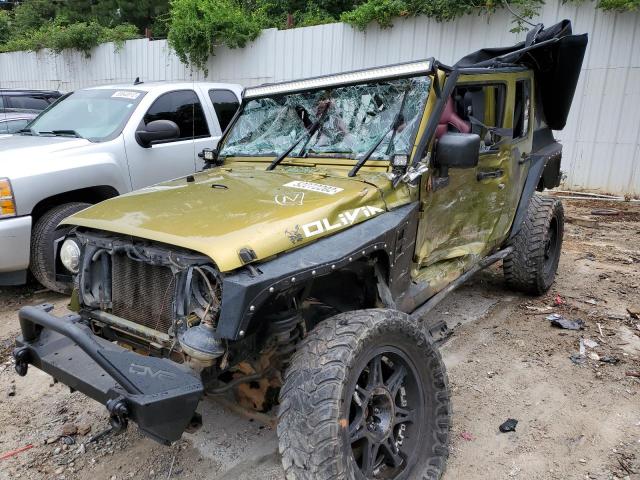 1J4GA59147L170286 - 2007 JEEP WRANGLER S GREEN photo 10