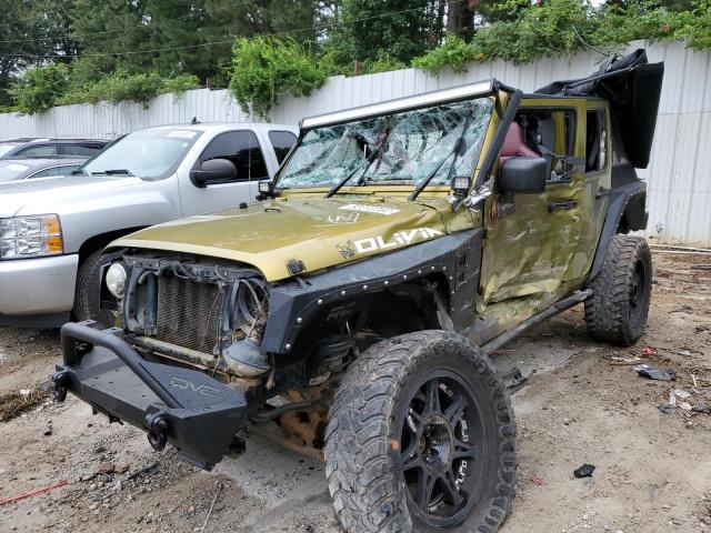 1J4GA59147L170286 - 2007 JEEP WRANGLER S GREEN photo 2