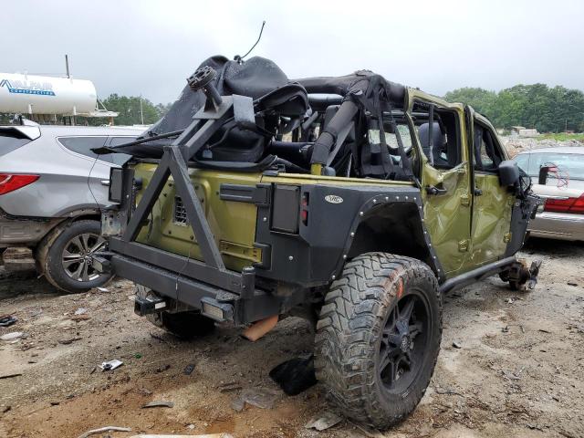 1J4GA59147L170286 - 2007 JEEP WRANGLER S GREEN photo 4