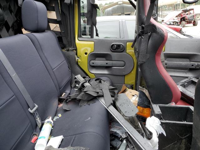 1J4GA59147L170286 - 2007 JEEP WRANGLER S GREEN photo 6