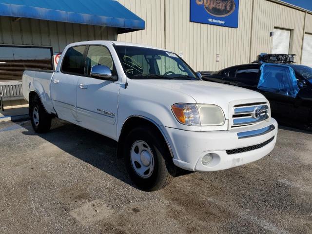 5TBET34125S487362 - 2005 TOYOTA TUNDRA DOU WHITE photo 1