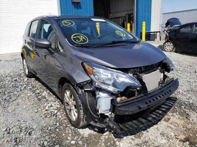 3N1CE2CP8JL363947 - 2018 NISSAN VERSA NOTE GRAY photo 1