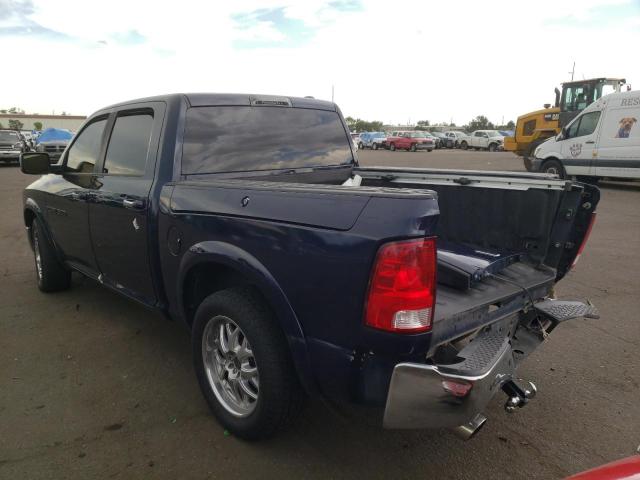 1C6RD6NT9CS255926 - 2012 DODGE RAM 1500 L BLUE photo 3