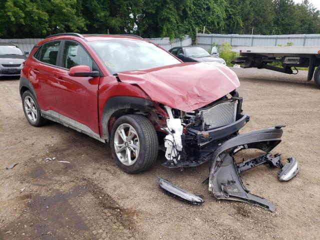 KM8K6CAB9NU825510 - 2022 HYUNDAI KONA SEL RED photo 1