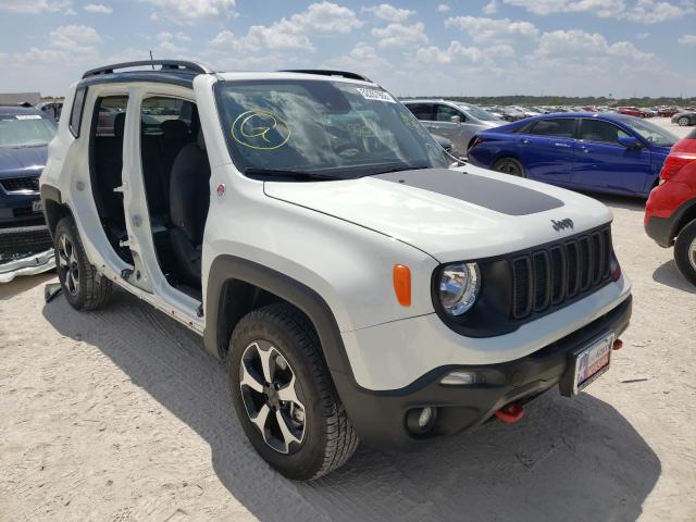 ZACNJDC18MPM98038 - 2021 JEEP RENEGADE T WHITE photo 1