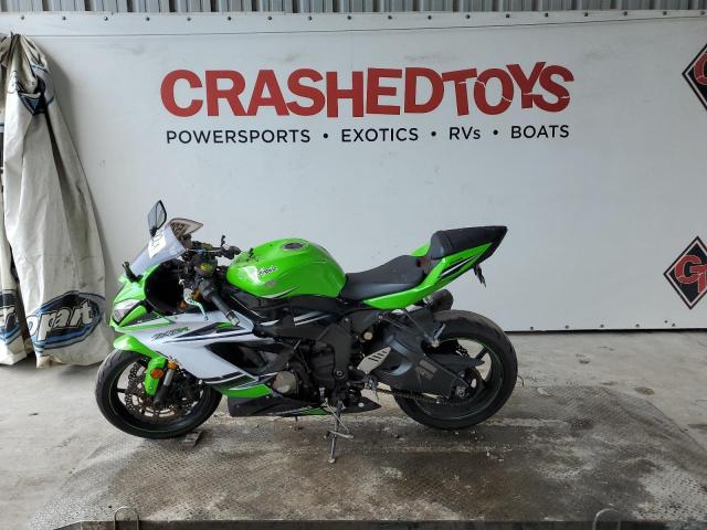 JKBZXJF12FA006447 - 2015 KAWASAKI ZX636 F GREEN photo 3