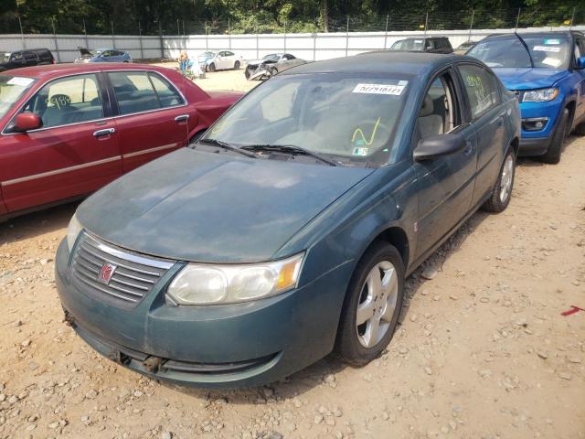 1G8AJ55F86Z167894 - 2006 SATURN ION GREEN photo 2