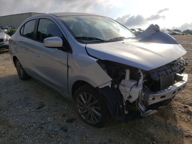 ML32F3FJ1KHF09548 - 2019 MITSUBISHI MIRAGE G4 ვერცხლისფერი ფოტო 1