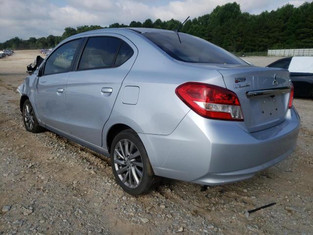 ML32F3FJ1KHF09548 - 2019 MITSUBISHI MIRAGE G4 ვერცხლისფერი ფოტო 3