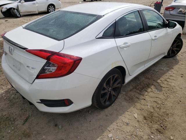 2HGFC2F81KH598058 - 2019 HONDA CIVIC SPOR WHITE photo 4