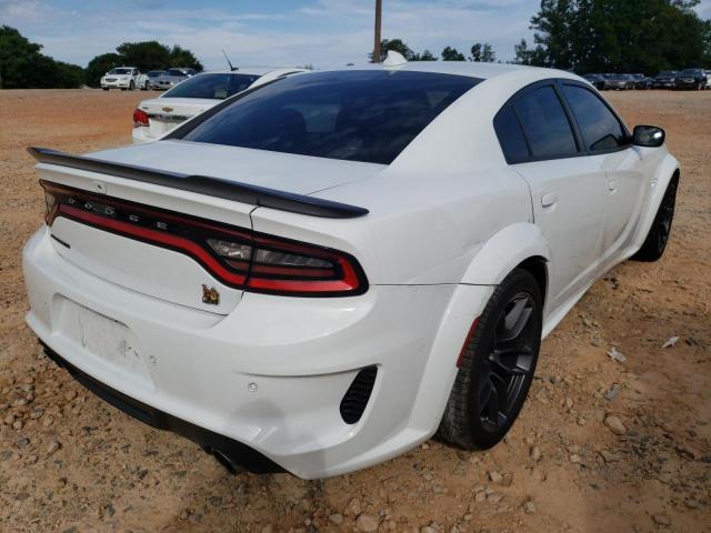 2C3CDXGJ0MH566111 - 2021 DODGE CHARGER SC WHITE photo 4